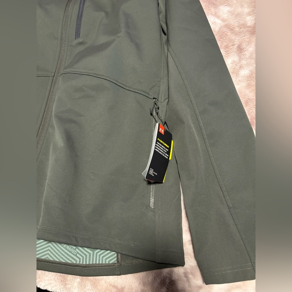 Under Armour Forest Green Performance Jacket - image 3